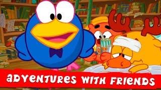 KikoRiki 2D  Adventures with Best Friends Best episodes collection  Cartoon for Kids [upl. by Yanahc]