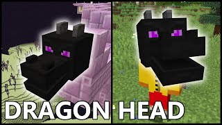 How To Get DRAGON HEAD In MINECRAFT [upl. by Aicxela]