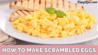 How to Make Scrambled Eggs for Beginners [upl. by Aley45]