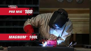 PRO MIG® 180 Welder Lincoln Electric [upl. by Herold]