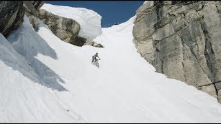 How We Dropped Corbets Couloir on a Mountain Bike [upl. by Marabelle]