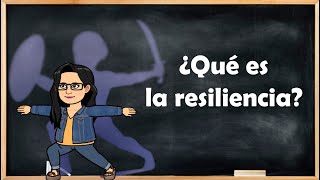 ¿Qué es la resiliencia [upl. by Anatol]