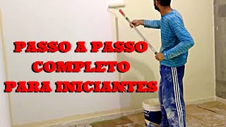 COMO PINTAR PAREDE SUPER FÁCIL  HOW TO PAINT THE WALL STEP BY STEP [upl. by Reyam]