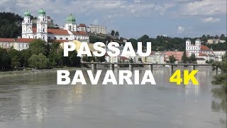 PASSAU BAVARIA 4K [upl. by Anaej93]