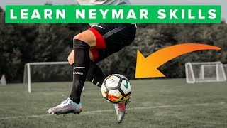 TOP 5 Neymar football skills [upl. by Ecahc]