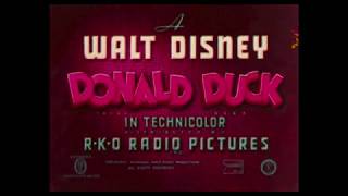 Donald Duck – Clown of the Jungle 1947 – original RKO titles [upl. by Ez]