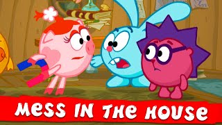 KikoRiki 2D  Mess in the House Best episodes collection  Cartoon for Kids [upl. by Nikkie401]