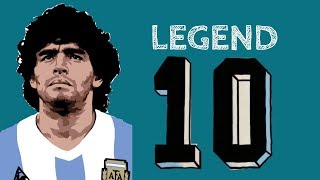 Diego Maradona  The LEGEND Maradona song [upl. by Crabb]