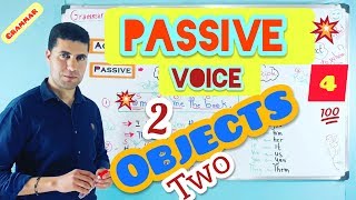 Passive Voice 4  Passive with Two Objects [upl. by Aizitel384]