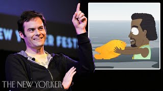 Bill Hader on Writing the quotSouth Parkquot Kanye FishSticks Joke  The New Yorker Festival [upl. by Ettegroeg]