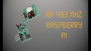 RF 433 MHZ Raspberry Pi [upl. by Pigeon]