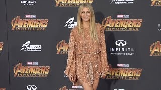 Gwyneth Paltrow “Avengers Infinity War” World Premiere Purple Carpet [upl. by Hgielac]