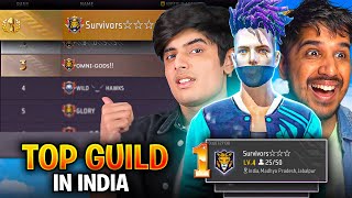 TAKING MY GUILD INTO TOP 1 IN INDIA 🇮🇳 [upl. by Rambort]