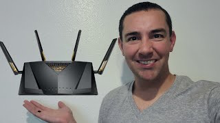 ASUS AX88U Router AX6000  Tech Review [upl. by Kehoe684]