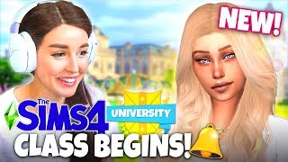 NEW The Sims 4 DISCOVER UNIVERSITY 👩🏼‍🎓 1 [upl. by Siro177]