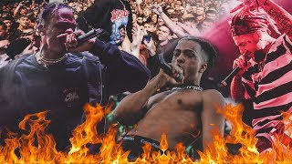 THE MOST LIT LIVE SHOWS amp CONCERTS COMPILATION Ft Travis Scott Lil Uzi Vert XXXTentacion [upl. by Cirederf465]