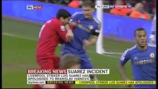 Luis Suarez Biting Incidents [upl. by Luiza]