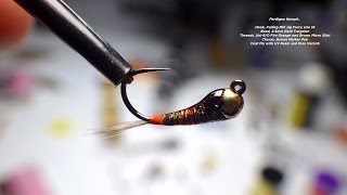 Tying a Perdigon Spanish Nymph with Davie McPhail [upl. by Rovner]