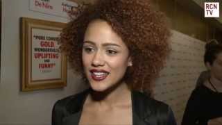 Game Of Thrones Nathalie Emmanuel Interview [upl. by Annoya]