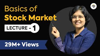 Basics of Stock Market For Beginners Lecture 1 By CA Rachana Phadke Ranade [upl. by Nicks420]