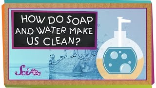 How Do Soap and Water Make Us Clean  Chemistry for Kids [upl. by Atalante446]