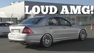 615HP Mercedes C55 AMG SUPERCHARGED SOUNDS [upl. by Wachtel]