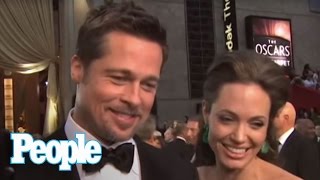 Brad Pitt talks about Angelina Jolie with Diane Sawyer [upl. by Steinberg764]