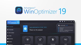 Ashampoo WinOptimizer 19  Comprehensive system optimization for Windows PCs [upl. by Onitnas]