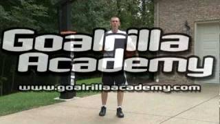 Low Post Moves Drill Advanced Level Goalrilla Basketball Academy Driveway Drills [upl. by Anees]