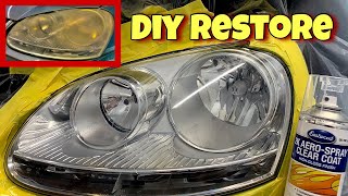 The BEST Guide to Restore Headlights PERMANENTLY [upl. by Tower]