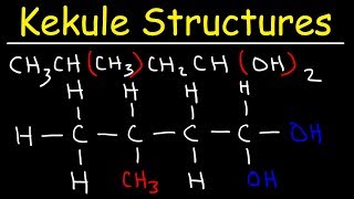 Kekule Structures and Condensed Structures [upl. by Virendra]