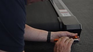 How To Adjust A Treadmill Belt  Treadmill Maintenance [upl. by Nhguaval707]