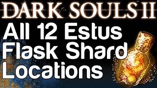 All 12 Estus Flask Shard Locations  Dark Souls 2  WikiGameGuides [upl. by Vinny]