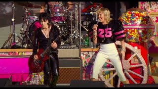 Miley Cyrus amp Joan Jett  Live at the SuperBowl TiktokTailgate [upl. by Sou651]