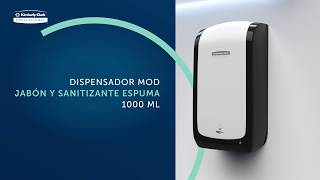 Guía de instalación  Dispensador MOD Automático Jabón sanitizante Espuma 1000ml [upl. by Sadoc]