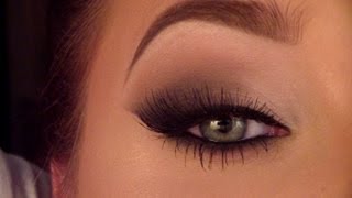 Smokey Cat Eye Tutorial  Jaclyn Hill [upl. by Namialus]