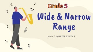 grade 5  Wide and Narrow Range  Q2week5 [upl. by Ruffin]