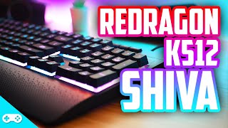 Redragon K512 Shiva  RGB Gaming Keyboard Review [upl. by Scheers]