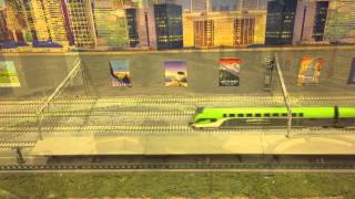 Minitrix 11610 City Airport Train N scale [upl. by Alahcim]