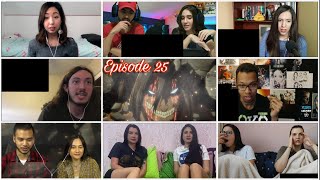 END Attack on Titan season 1 episode 25 reaction mashup [upl. by Meryl]