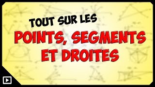 Points segments et droites [upl. by Atilehs]