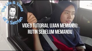 Video Tutorial Ujian Memandu Rutin Sebelum Memandu RSM Axia 2020 [upl. by Nnairrek]