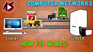 How FTP File Transfer Protocol Works [upl. by Metsky]