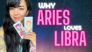 ARIES AND LIBRA♈💘♎  LOVE COMPATIBILITY [upl. by Bethina]