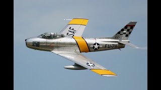 Great Planes North American F 86 Sabre [upl. by Ym]