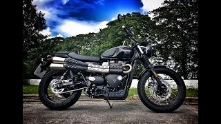 2017 Triumph Street Scrambler Review [upl. by Basset]