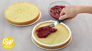 How to Assemble and Fill a Cake  Wilton [upl. by Hoeve116]