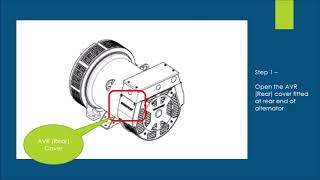 Alternator Excitation Procedure [upl. by Westfall]