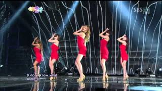 대즐링 레드 Dazzling Red 이 사람 SBS 2012 가요대전 The Color of Kpop 20121229 [upl. by Arval]