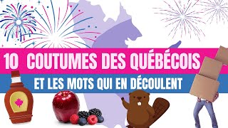 10 coutumes particulières des Québécois [upl. by Arehahs]